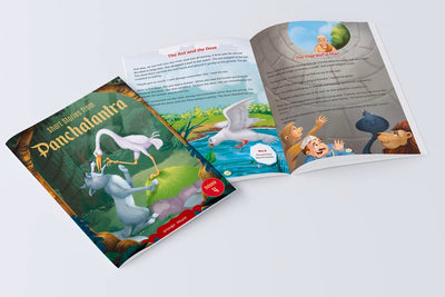 Short Stories From Panchatantra - Collection of 10 Books [Paperback]