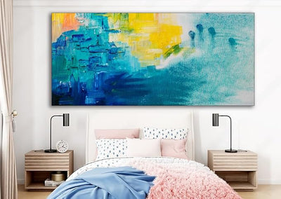 Canvas Print Aliana Big Painting for Living Room | Bedroom | Drawing Room & Office Walls ( Painting, wallpainting, 48x24 inch) unframed