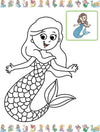 My First Mermaid Colouring Book by Team Pegasus [Paperback]