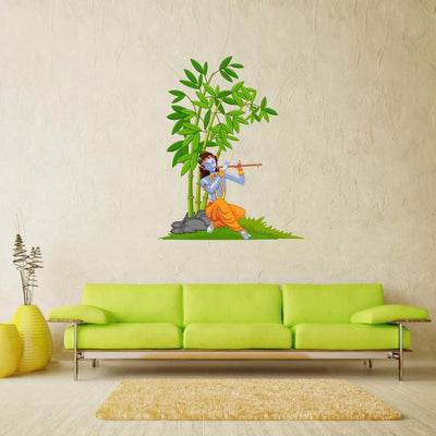 Vinyl Large Wall Reusable Self-Adhesive Sticker Just Peel & Stick Size 50 Or 60 Cm Pack Of 1