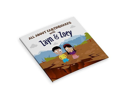 All About Earthquakes with Zayn and Zoey [Paperback]