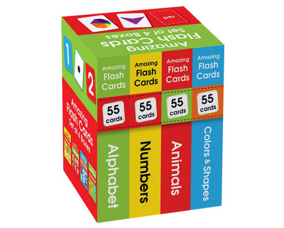 Amazing Flash Cards Set Of 4 Boxes [Cards]