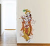 Lord Krishna with Flute ' Wall Sticker-(PVC Vinyl,105cm X 55cm)