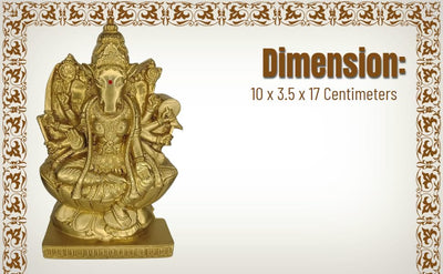 GODDESS VARAHI MAA VARAHI AMMAN STATUE 17 CM HEIGHT