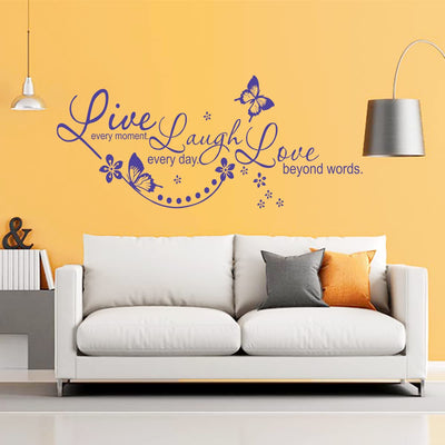 New Modern Art & Trendy Wall Stickers for Home Decoration, Living Room, Bedroom-1431