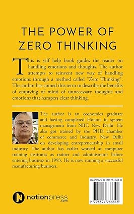 THE POWER OF ZERO THINKING by V PRAVEEN RAJ [Paperback]