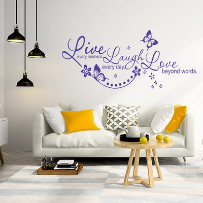 New Modern Art & Trendy Wall Stickers for Home Decoration, Living Room, Bedroom-1431
