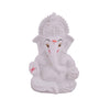 Ganesh Idol Ganesha Statue for Car Dashboard White