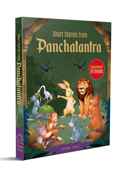 Short Stories From Panchatantra - Collection of 10 Books [Paperback]