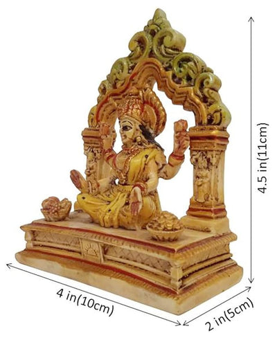 Goddess Lakshmi Idol Goddess of Wealth & Fortune For Decoration