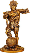 Hindu Gods : Hanuman Ji Bahubali Idol for Home Decor. Pooja Room, Bedroom, Office Table Showpiece