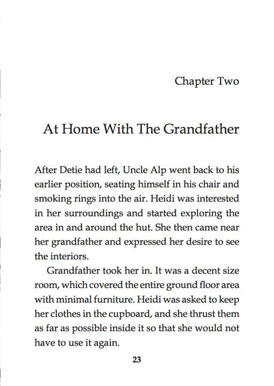 Children Classics - Heidi by Johanna Spyri [Hardcover]