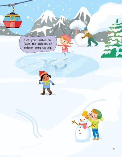 555 Stickers, Holiday and Play [Paperback]