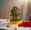 Hindu Gods : Hanuman Ji Idol for Temple Puja, Home Decor & Office Showpiece (Copper Finish)