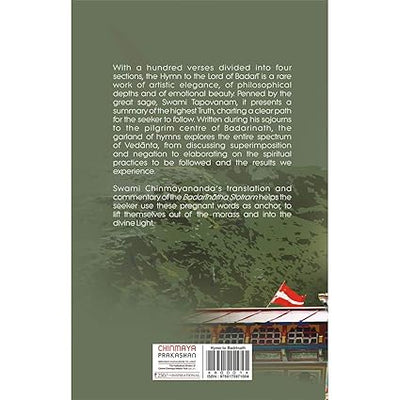 Hymn to Badrinath by SWAMI CHINMAYANANDA [Paperback]