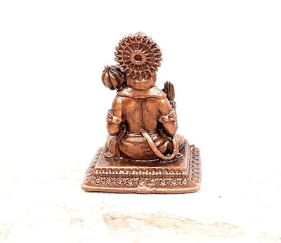 Hindu Gods : Hanuman Ji Handmade Idol Patina Antique Finish - Pack of 1 Piece