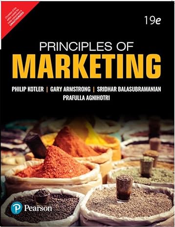 Principles of Marketing by Philip Kotler,Gary Armstrong,Sridhar Balasubramanian,Prafulla Agnihotri [Paperback]