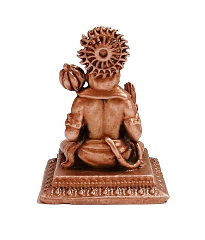 Hindu Gods : Hanuman Ji Patina Antique Finish, Pack of 1 Piece Copper Idol