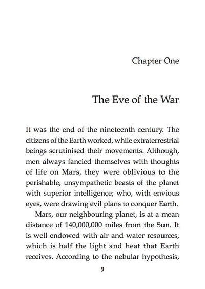 The War of the Worlds byH.G. Wells [Hardcover]