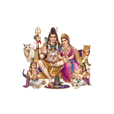 Big Vinyl God Wall Sticker- Multicolor, 50cm x 70cm cm CD 113
