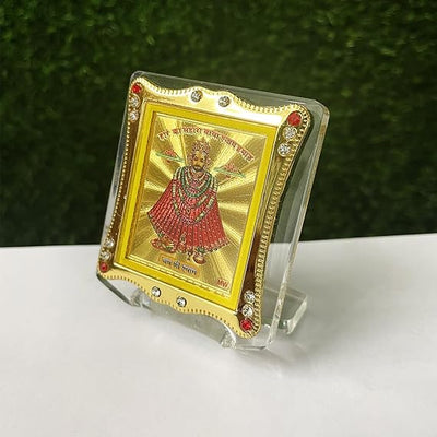 Lord Khatu Sham Ji For Car Dashboard, Religious Frame for Pooja, Prayer and Gift