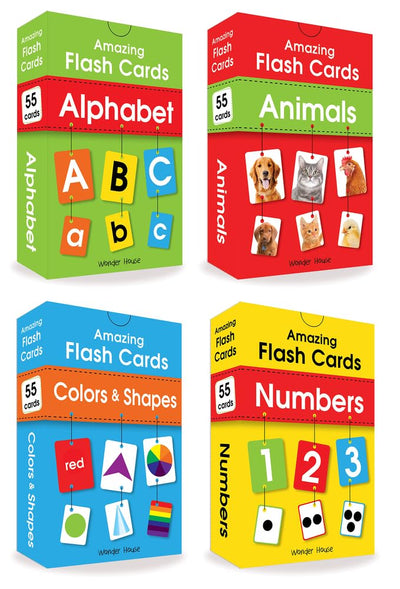Amazing Flash Cards Set Of 4 Boxes [Cards]