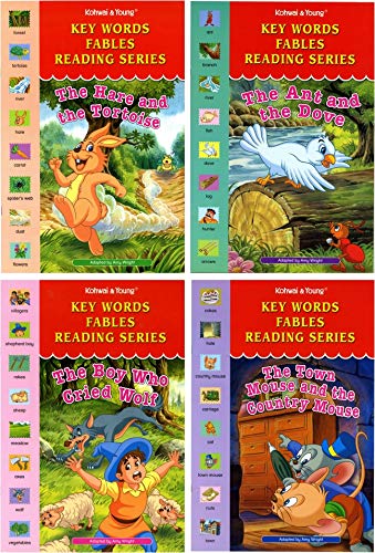 Key Words Fables Reading Series (Set Of 4) by Amy Wright [Paperback]
