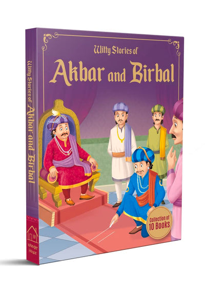 Witty Stories of Akbar and Birbal Collection of 10 Books [Paperback]