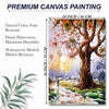 Canvas Print Unframed Rolled Art Print|| Abstract Nature Art Canvas Wall Painting for Home Décor And Office