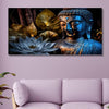 Canvas Print Unframed Rolled Art Print||Lord Buddha Canvas Wall Art Print for Home Décor And Office||Unframed canvas Painting For Wall decor||Home wall and Office Interior