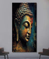 Canvas Print Unframed Rolled Art Print||Lord Buddha Canvas Wall Art Print for Home Decor And Office||Unframed canvas Painting For Wall decor||Home wall and Office Interior