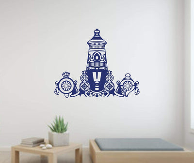 South god Wall Sticker & Decal(PVC Vinyl,Size-58 Cm X 48 Cm)