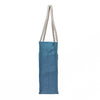 Eco-Friendly Jute Horse Bag-Reusable Tiffin/Shopping/Grocery Multipurpose Hand Bag with Zip & Handle for Men and Women - Sky Blue