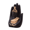 Polyresin Handcrafted Palm Buddha Showpiece
