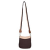 Women's Premium Cotton/Full Sling Shoulder Bag - Brown-Beige