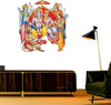 Large Wall Sticker JUST Peel & Stick Size 50 or 60 cm Pack of 1