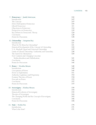 Political Theory: An Introduction by Rajeev Bhargava, Ashok Acharya [Paperback]