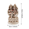 Laxmi Ganesh Murti Idol Statue for Home Decor Mandir Temple Pooja Room Living Room