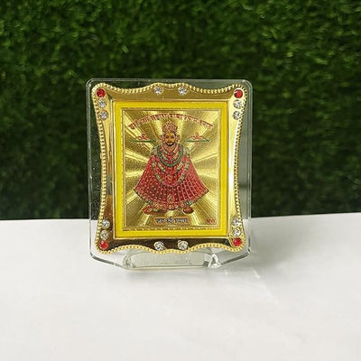 Lord Khatu Sham Ji For Car Dashboard, Religious Frame for Pooja, Prayer and Gift