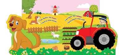 At the Farm by Dreamland Publications [Paperback]