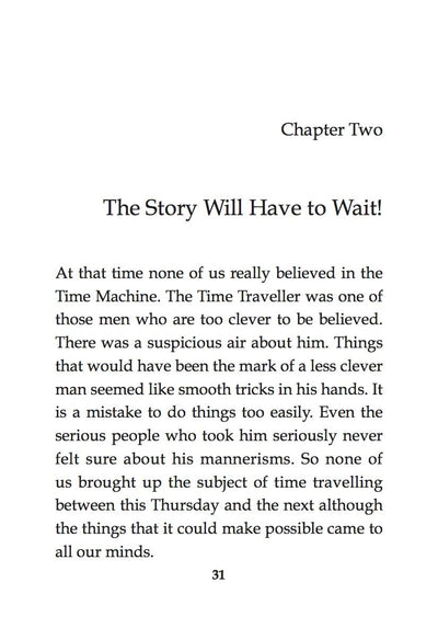 The Time Machine by H. G. Wells [Hardcover]