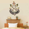 Vighnaraja God Wall Sticker for Living Room/Bedroom/Office Size - 49 Cm X 60 Cm
