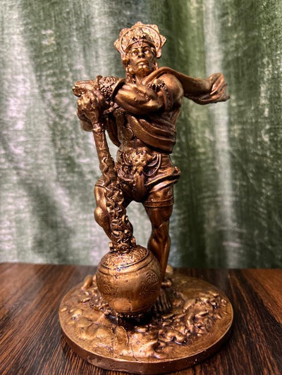 Hindu Gods : Hanuman Ji Idol Matte Finish Resin Decorative Figurines/Showpiece (Pack of 1)