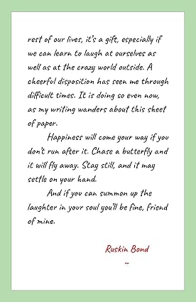 How to be Happy by Ruskin Bond [Hardcover]