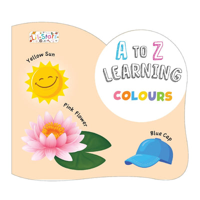 A To Z Learning Colours by Pegasus Team [Hardcover]