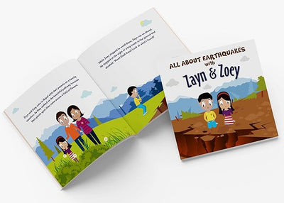 All About Earthquakes with Zayn and Zoey [Paperback]