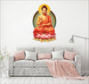 Buddha Wall Sticker Decorative Wall Art PVC Vinyl for Home (65 X 50 CM ; 26 X 20 Inches) (Design4)