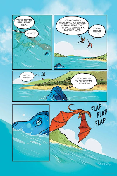 Wings of Fire Graphic Novel #02: The Lost Heir by Tui T. Sutherland [Paperback]