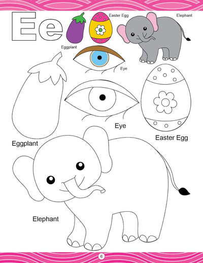 ABC Colouring Book for Age 2 -5 Years by Dreamland Publications [Paperback]