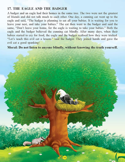 101 Aesop's Fables with Moral [Paperback]